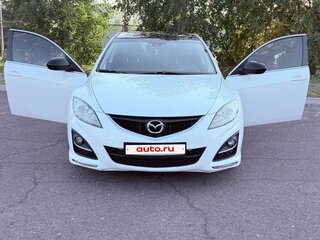 2011 Mazda 6 II (GH) Рестайлинг, белый, 1100000 рублей, вид 2