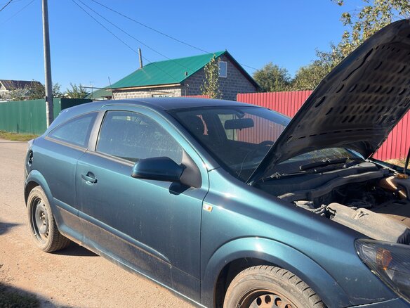 2007 Opel Astra GTC H Рестайлинг, синий, 225000 рублей - вид 5