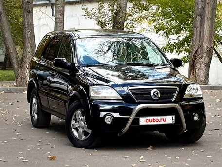 2005 Kia Sorento 5-speed I, чёрный, 465000 рублей, вид 4
