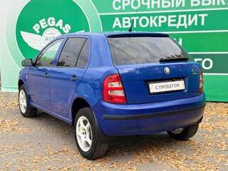2004 Skoda Fabia I Рестайлинг, синий, 240000 рублей, вид 5