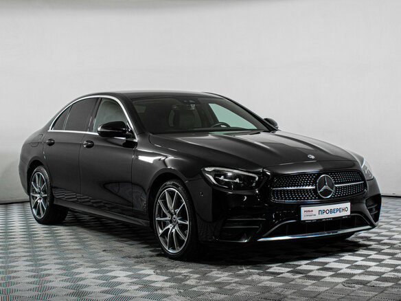 2021 Mercedes-Benz E-Класс 200 V (W213, S213, C238) Рестайлинг, чёрный - вид 2