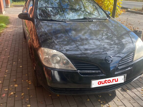 2005 Nissan Primera III (P12), чёрный, 380000 рублей
