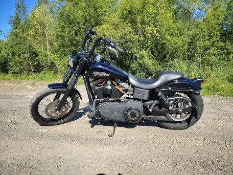 2011 Harley-Davidson Street Bob, чёрный, 920000 рублей, вид 2