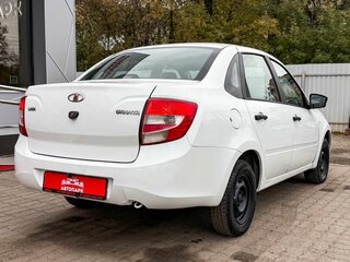 2018 Lada (ВАЗ) Granta I, белый, 349000 рублей, вид 3