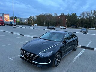 2022 Hyundai Sonata VIII (DN8), синий, 2500000 рублей, вид 2