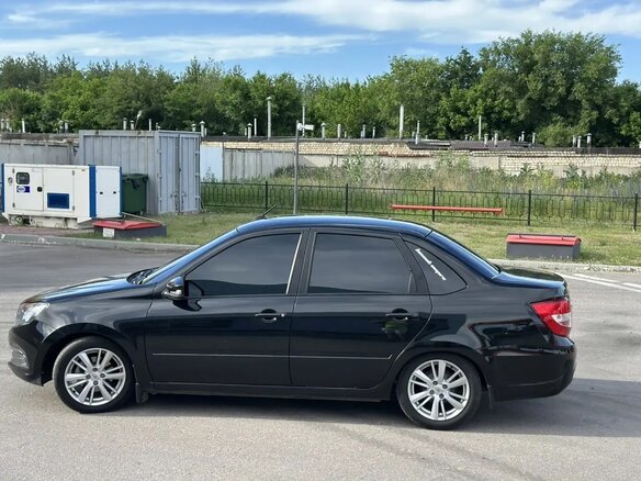 2025 Lada (ВАЗ) Granta Sportline I Рестайлинг, чёрный, 850000 рублей - вид 7