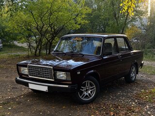 2006 Lada (ВАЗ) 2107, пурпурный, 165000 рублей, вид 1
