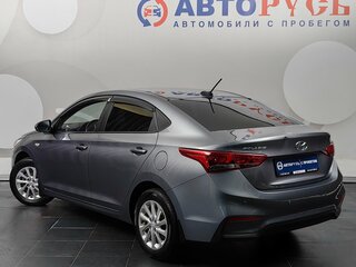 2018 Hyundai Solaris II, серый, 1355000 рублей, вид 2