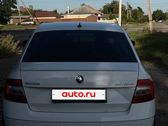 2019 Skoda Octavia III (A7) Рестайлинг, белый, 1750000 рублей - вид 3