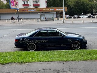 1996 Toyota Mark II VIII (X100), синий, 1250000 рублей, вид 4