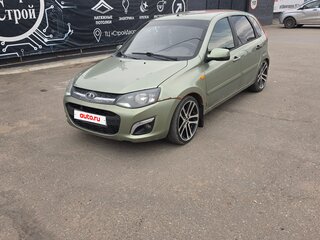 2013 Lada (ВАЗ) Kalina II, зелёный, 270000 рублей, вид 1