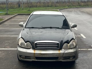 2006 Hyundai Sonata ТагАЗ IV (EF) Рестайлинг, серый, 150000 рублей, вид 2