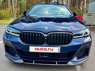 2020 BMW 5 серии 530d xDrive VII (G30/G31/G38) Рестайлинг, синий, 5900000 рублей, вид 5