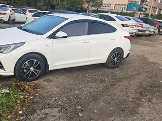 2021 Hyundai Solaris II Рестайлинг, белый, 1520000 рублей, вид 4