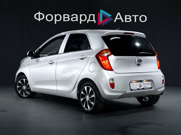 2012 Kia Picanto II, серебристый, 599000 рублей - вид 4