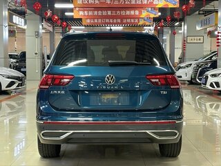 2022 Volkswagen Tiguan L II Рестайлинг (China Market), синий, 1893000 рублей, вид 4