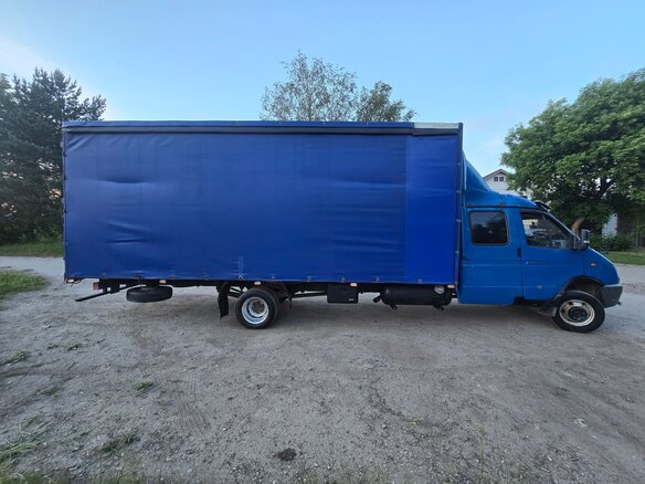 2008 ГАЗ ГАЗель (33023/330273) Фермер, синий, 1150000 рублей - вид 3