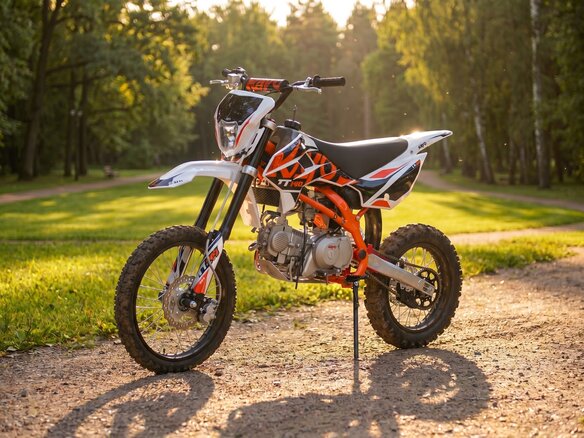 2026 Kayo Basic TT140EM, красный, 84500 рублей