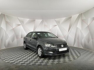 2018 Volkswagen Polo V Рестайлинг, серый, 529000 рублей, вид 3
