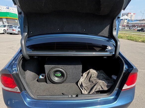 2011 Honda Civic VIII Рестайлинг, синий, 870000 рублей - вид 8