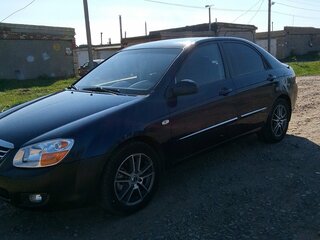 2007 Kia Cerato I Рестайлинг, синий, 440000 рублей, вид 1