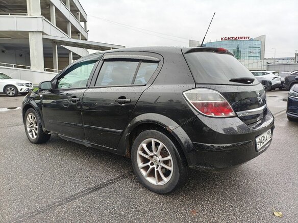 2008 Opel Astra H Рестайлинг, чёрный, 245000 рублей - вид 1
