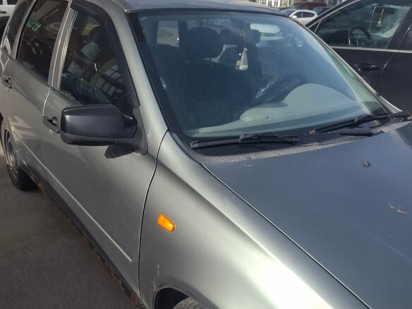 2008 Lada (ВАЗ) Kalina I, серый, 160000 рублей