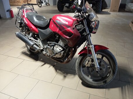 1999 Honda CB 500, красный, 250000 рублей, вид 3