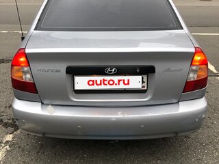 2007 Hyundai Accent ТагАЗ II, серебристый, 290000 рублей, вид 3