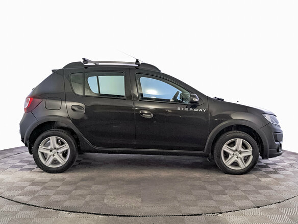 2017 Renault Sandero Stepway II, чёрный - вид 3