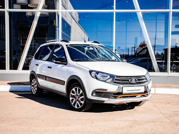 2023 Lada (ВАЗ) Granta Cross Euro-2 I Рестайлинг, белый, 820000 рублей - вид 4