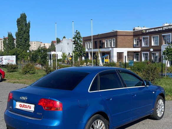 2006 Audi A4 III (B7), синий, 450000 рублей - вид 9