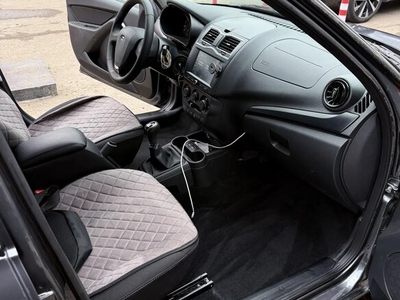 2025 Lada (ВАЗ) Granta I Рестайлинг, серый, 1274000 рублей - вид 8