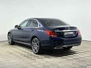 2015 Mercedes-Benz C-Класс 200 IV (W205), синий, 2184900 рублей, вид 2