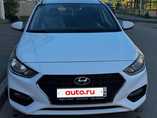 2017 Hyundai Solaris II, белый, 1350000 рублей, вид 1