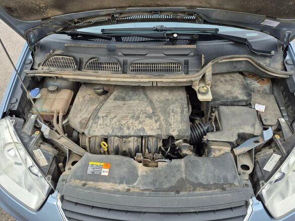 2007 Ford C-MAX I Рестайлинг, голубой, 560000 рублей - вид 11