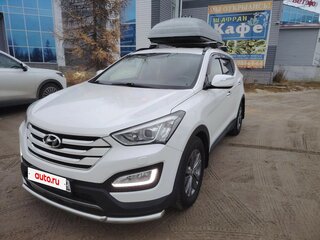 2013 Hyundai Santa Fe III, белый, 1600000 рублей, вид 1