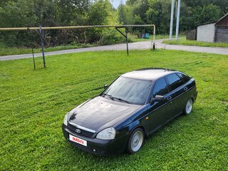 2010 Lada (ВАЗ) Priora I, чёрный, 320000 рублей, вид 2
