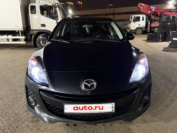 2012 Mazda 3 II (BL) Рестайлинг, чёрный, 740000 рублей - вид 4