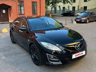 2011 Mazda 6 II (GH) Рестайлинг, чёрный, 1300000 рублей, вид 1