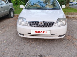 2001 Toyota Corolla IX (E120, E130), белый, 520000 рублей, вид 2