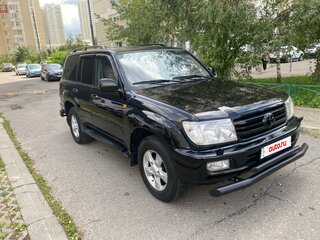 2004 Toyota Land Cruiser 100 Series Рестайлинг 1, чёрный, 1650000 рублей, вид 3