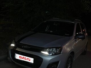 2015 Lada (ВАЗ) Kalina II, серебристый, 449000 рублей, вид 3
