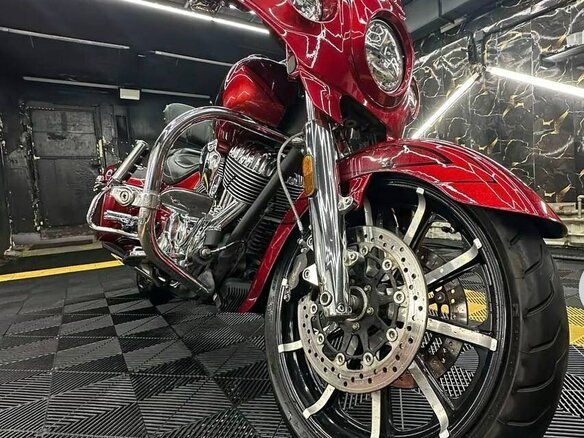 2017 Indian Chieftain, пурпурный, 1548872 рублей - вид 4
