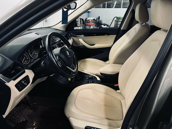 2018 BMW X1 18d sDrive II (F48), бежевый, 2180000 рублей - вид 8