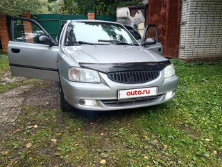 2004 Hyundai Accent ТагАЗ II, серебристый, 265000 рублей, вид 2