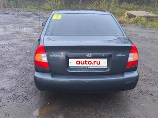 2008 Hyundai Accent ТагАЗ II, серый, 390000 рублей, вид 3