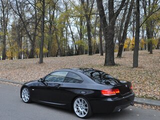 2008 BMW 3 серии 335d V (E90/E91/E92/E93), чёрный, 1950000 рублей, вид 2