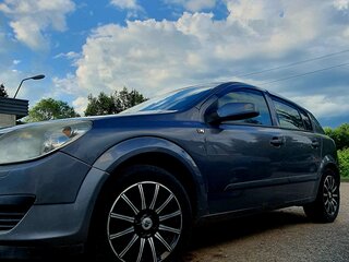 2006 Opel Astra H Рестайлинг, серый, 350000 рублей, вид 4