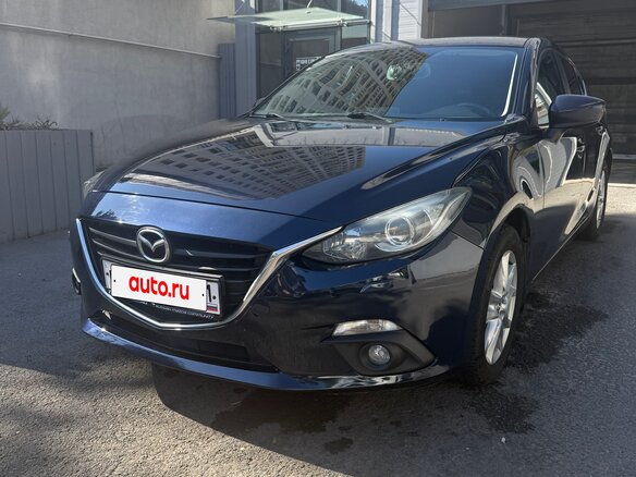 2013 Mazda 3 III (BM), синий, 1200000 рублей